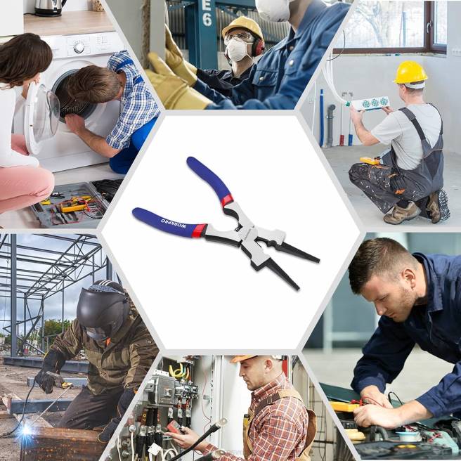 WORKPRO svetstång, multifunktionell cr-v stålsvetstång ny 0ZLD74 verktyg
