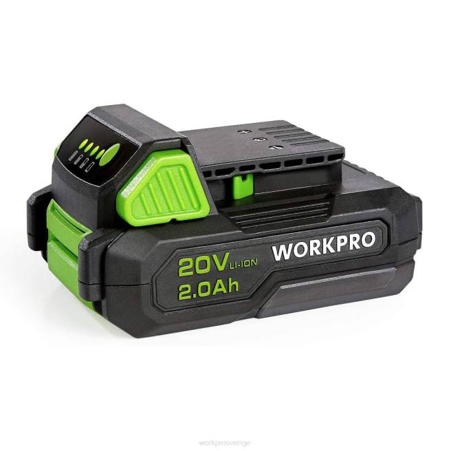 WORKPRO 20v 2.0ah litiumjonbatteri morden 0ZLD218 verktyg