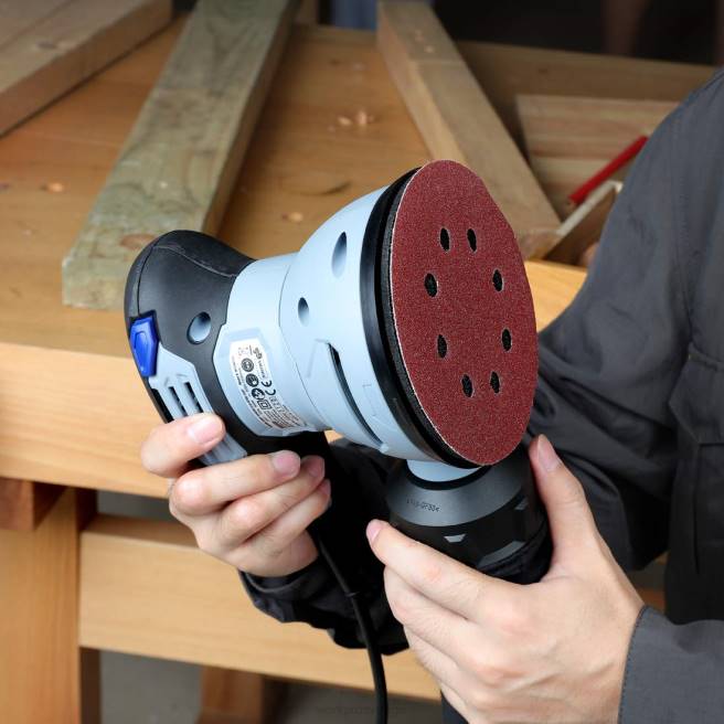 WORKPRO 150 st slipskivor set för slumpmässig slipmaskin hjälpsam 0ZLD197 verktyg
