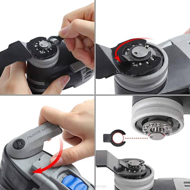 WORKPRO 23 st oscillerande sågblad i metall/trä hjälpsam 0ZLD194 verktyg