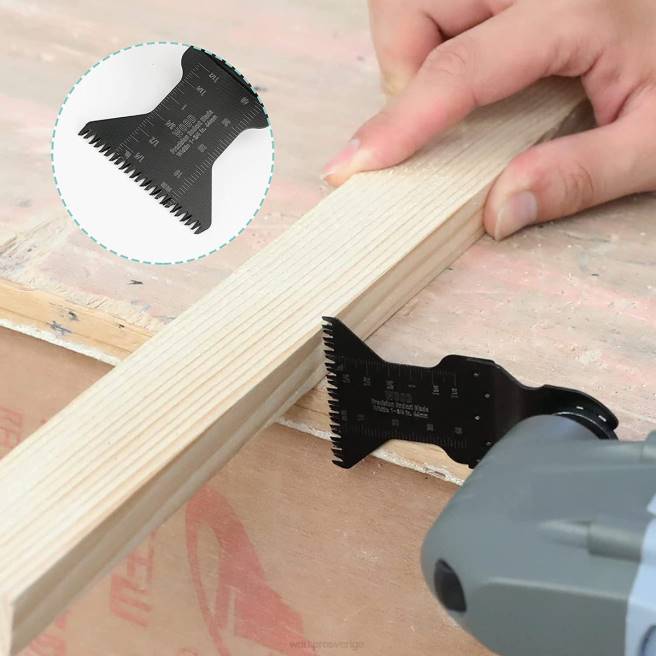 WORKPRO 23 st oscillerande sågblad i metall/trä hjälpsam 0ZLD194 verktyg