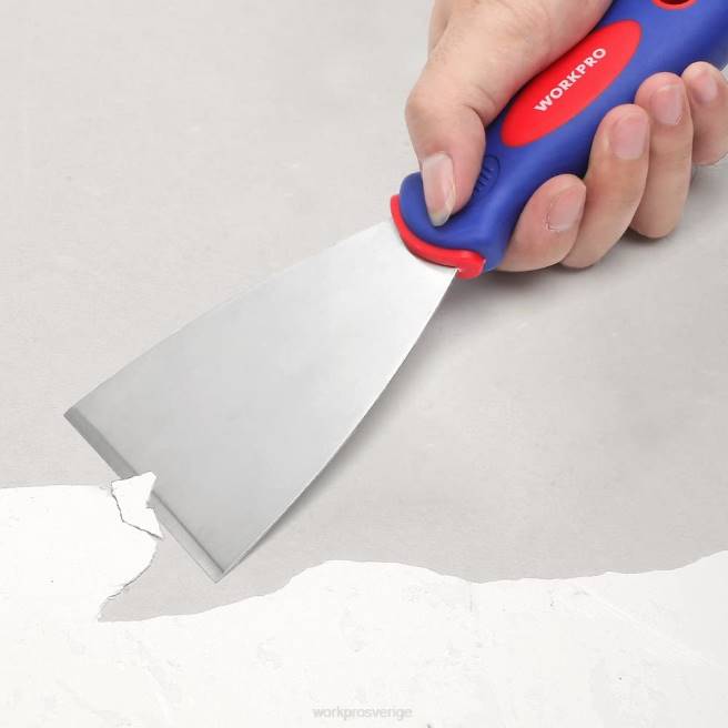 WORKPRO 4 st spackelset i rostfritt stål ny 0ZLD149 verktyg