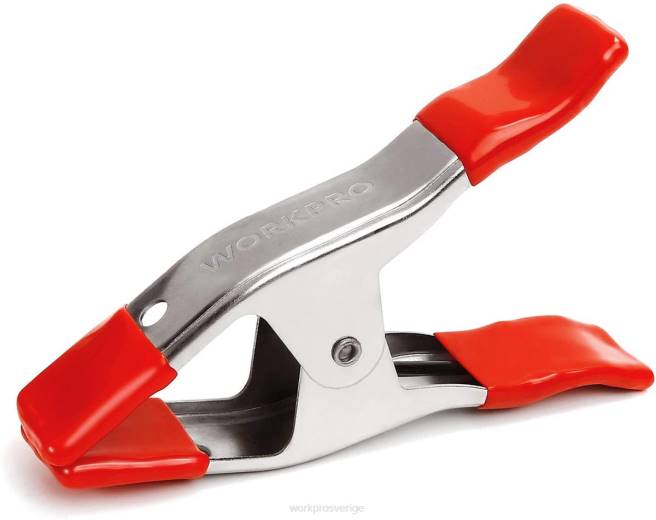 WORKPRO 8 st metallfjäderklämmor nickelpläterat stål kraftigt klämset 6-5/16 tum för träbearbetning gripande campingfotostudior ny 0ZLD122 verktyg