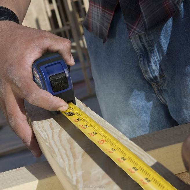 WORKPRO måttband 25 fot hjälpsam 0ZLD112 verktyg