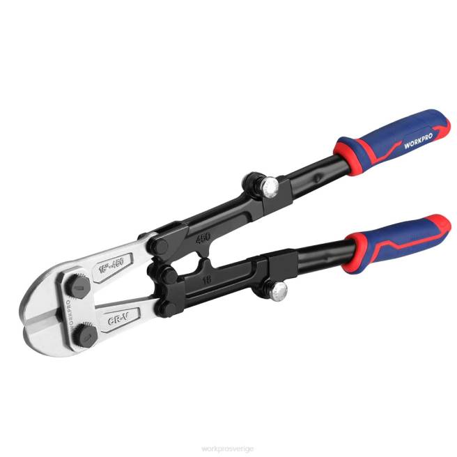 WORKPRO 14/18 tums bultskärare, handtag i tre material med komfortgrepp ny 0ZLD156 verktyg