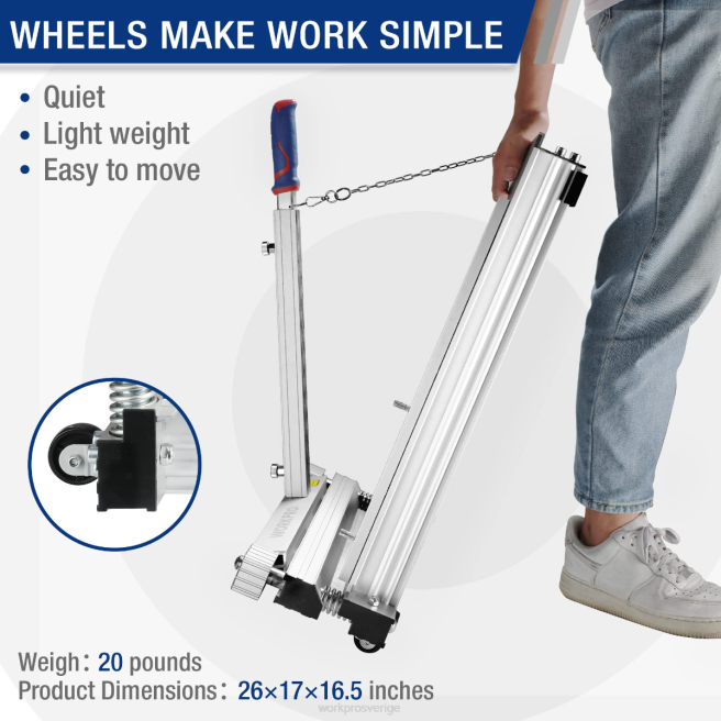 WORKPRO laminat vinylgolvskärare användbar 0ZLD159 verktyg