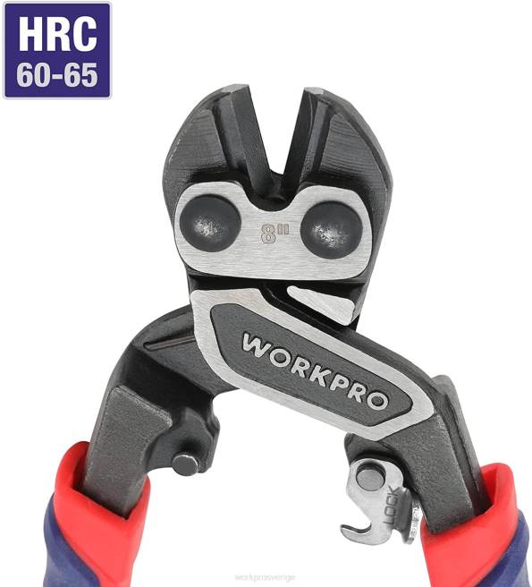 WORKPRO mini bultsax med säkerhetslås och effektivare hävstång morden 0ZLD154 verktyg