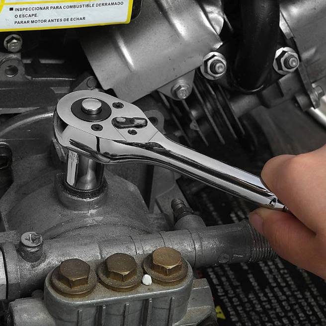 WORKPRO 39 st drivhylsnyckelset, 1/4-tums & 3/8-tums små hylsnyckelset ny 0ZLD140 verktyg