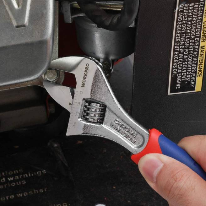 WORKPRO 3 st skiftnyckelset morden 0ZLD83 verktyg