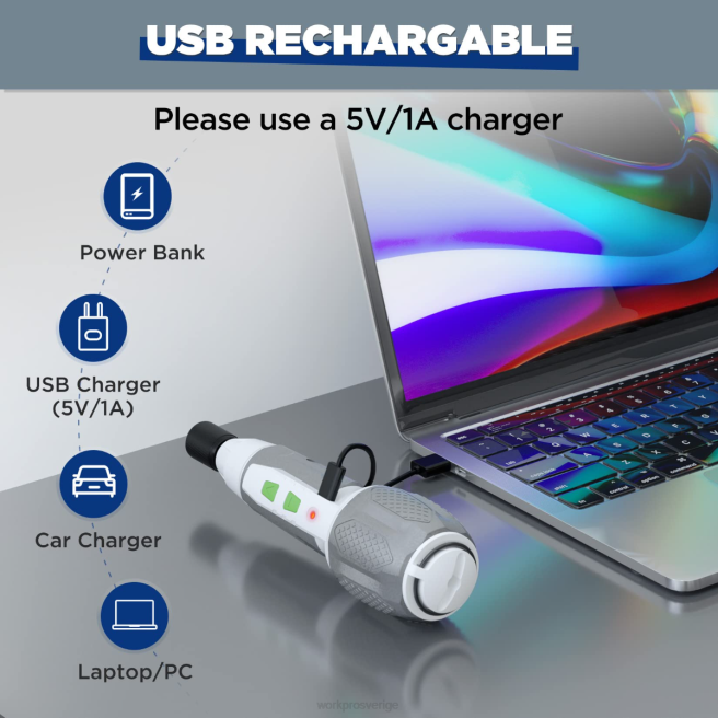 WORKPRO sladdlös 4v usb uppladdningsbart litiumjonbatteri skruvmejselsats rosa/vit 0ZLD236 verktyg